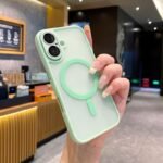 Luxury Matte Magnetic Wireless Charge Phone Case For Iphone 16 15 14 13 11 12 Pro - Image 5