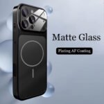 Original Magnetic Wireless Charging Matte Nano Glass Case For Iphone 17 Pro 17 Pro Max Mobile Phone Cases - Image 5