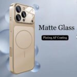 Original Magnetic Wireless Charging Matte Nano Glass Case For Iphone 17 Pro 17 Pro Max Mobile Phone Cases - Image 6