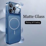 Original Magnetic Wireless Charging Matte Nano Glass Case For Iphone 17 Pro 17 Pro Max Mobile Phone Cases - Image 3