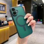 Luxury Matte Magnetic Wireless Charge Phone Case For Iphone 16 15 14 13 11 12 Pro - Image 4