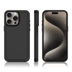 Magnetic Scrub Wireless Charging TPU Eco-friendly Shockproof Phone Case for 16/15/14/13/12/11 Pro Max - Image 2