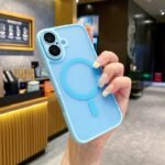High Quality Frosted Matte Wireless Charger Magnetic Phone Case Magnetic Case for Iphone 16 15 14 13 Pro Max Case - Image 11