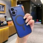 High Quality Frosted Matte Wireless Charger Magnetic Phone Case Magnetic Case for Iphone 16 15 14 13 Pro Max Case - Image 12