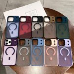 For iPhone 17 Pro Max Transparent Magnetic Wireless Charging PC TPU Phone Case for iPhone 17 Pro 17 Air
