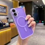High Quality Frosted Matte Wireless Charger Magnetic Phone Case Magnetic Case for Iphone 16 15 14 13 Pro Max Case - Image 10