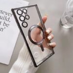 Plating Clear Magnetic Wireless Charge Case for Samsung S26 Plus & for S26 Shockproof Soft TPU Cover - Image 11