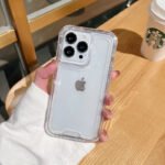 2022 New High Quality Soft Cell Phone Cover 3 in 1 Protective Shockproof Transparent Mobile Phone Case for iPhone 14 Pro Max - Image 2