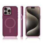 Magnetic Scrub Wireless Charging TPU Eco-friendly Shockproof Phone Case for 16/15/14/13/12/11 Pro Max - Image 5